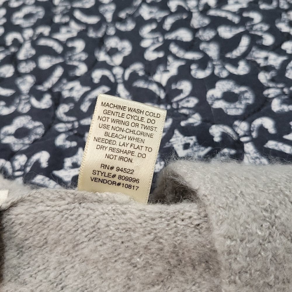 NWOT Daytrip Striped Color Block Butter Soft Fuzzy Casual Comfy Long Cardigan - Picture 5 of 5